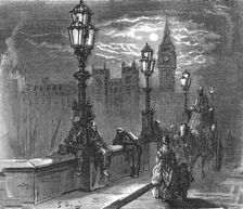 Victoria Embankment 1872. Creator: Gustave Doré