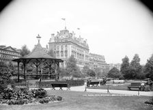 Victoria Embankment Gardens, Westminster, London, c1890s. Artist: York & Son