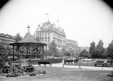 Victoria Embankment Gardens, Westminster, London, c1890s. Artist: York & Son