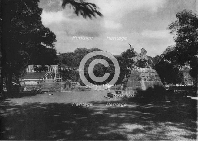 'Victoria Esplanade, Kandy, Ceylon', c1890, (1910). Artist: Alfred William Amandus Plate.