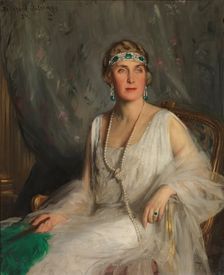 Victoria Eugenia of Battenberg, 1924. Creator: Gustav Bernhard Osterman