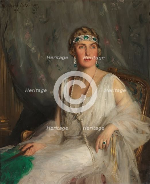 Victoria Eugenia of Battenberg, 1924. Creator: Gustav Bernhard Osterman.