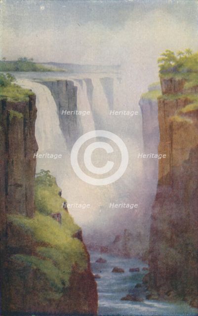 'Victoria Falls', 1924. Artist: Unknown.