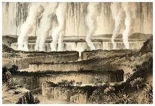 Victoria Falls of the Zambesi 1883