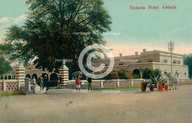 'Victoria Hotel Ambala', c1900. Artist: Unknown.