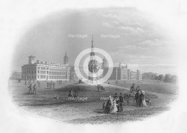 'Victoria Hospital, Netley', 1859. Artist: WE Albutt.