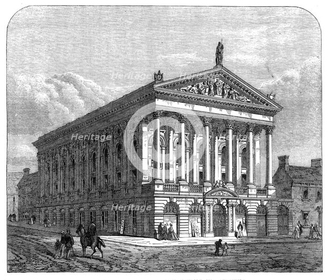 Victoria Hall and Assembly Rooms, Newport, Monmouthshire, 1868. Creator: Unknown.