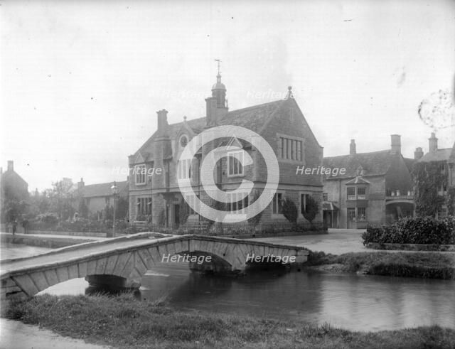 Victoria Hall, Bourton On The Water, Gloucestershire, c1860- c1922. Artist: Henry Taunt