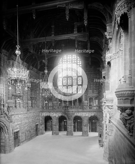 Victoria Law Courts, Corporation Street, Birmingham, West Midlands, 1891. Artist: Henry Bedford Lemere.