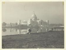 Victoria Memorial at Calcutta, ca. 1910s. Creator: Johnston & Hoffmann