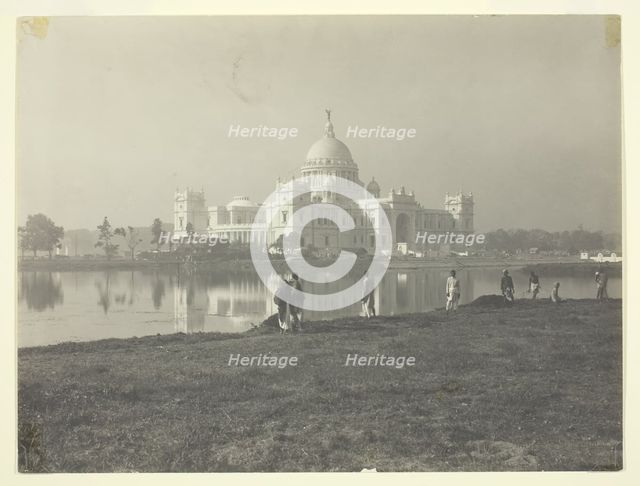 Victoria Memorial at Calcutta, ca. 1910s.  Creator: Johnston & Hoffmann.