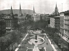 Victoria Square, Montreal, Canada, 1895. Creator: W & S Ltd