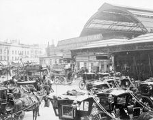 Victoria Station, Westminster, London, c1904. Creator: Unknown