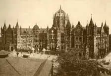 Victoria Station, Bombay 1930. Creator: Unknown