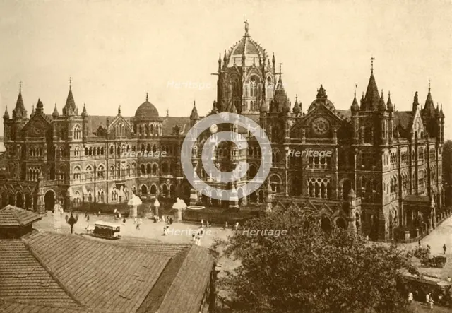 'Victoria Station, Bombay', 1930. Creator: Unknown.