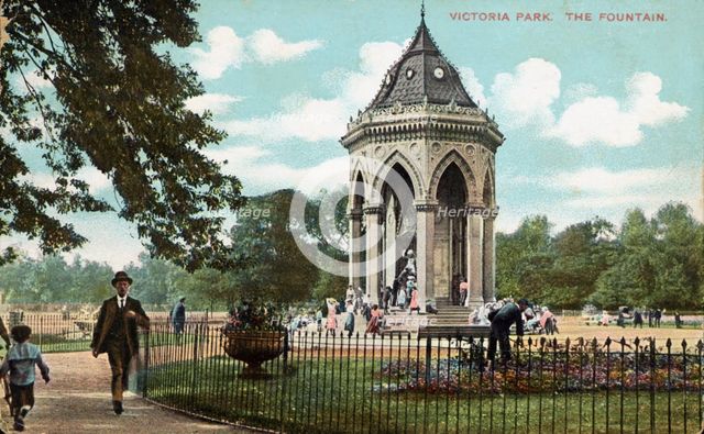 Victoria Park, Bow, London, 1900. Artist: Unknown