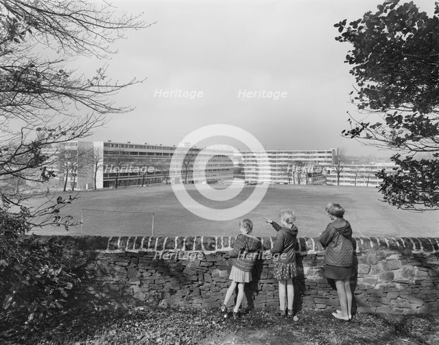 Victoria Park Estate, Macclesfield, Cheshire East, Cheshire, 18/04/1968. Creator: John Laing plc.