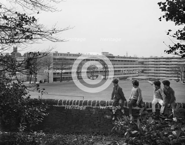 Victoria Park Estate, Macclesfield, Cheshire East, Cheshire, 18/04/1968. Creator: John Laing plc.
