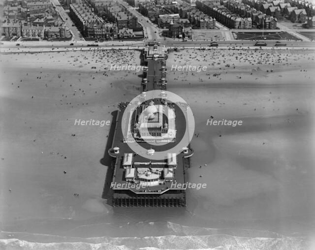 Victoria Pier, Blackpool, Lancashire, 1920. Artist: Aerofilms.