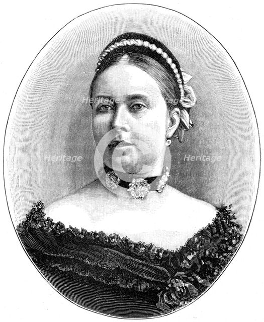 Victoria, Princess Royal, eldest daughter of Queen Victoria, (1900).Artist: Reichard & Lindner