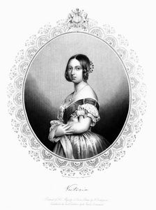 Victoria, Queen of Great Britain and Ireland, c1850