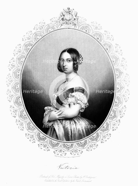 Victoria, Queen of Great Britain and Ireland, c1850. Artist: Unknown