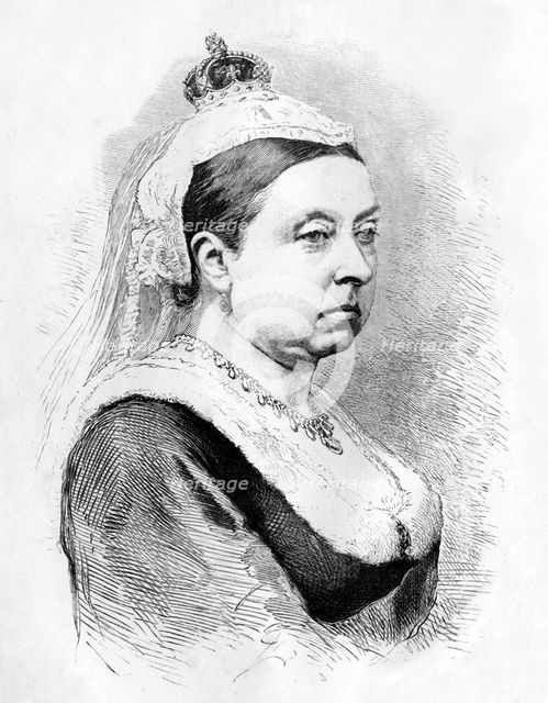 'Victoria, Queen of England and Empress of India', c1891. Creator: James Grant.