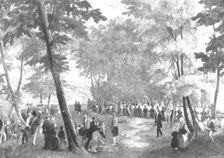 Victoria's Visit to Louis Philippe in 1843: Fete Champetre...in the Forest of Eu (1901). Creator: Unknown