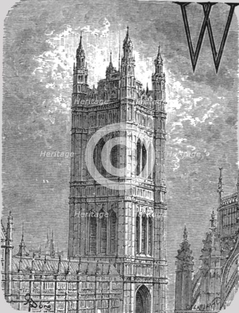 'Victoria Tower', 1872.  Creator: Gustave Doré.