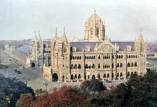 Victoria Terminus, Bombay, India, late 19th century