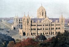 Victoria Terminus, Bombay, India, late 19th century