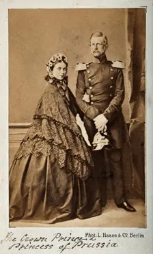Victoria (Vicky) Adelaide Louise, Princess Royal of England and later Empress..., c1860s. Creator: L. Haase & Company
