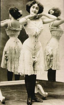 Victorian corset, End 1890s. Artist: Anonymous