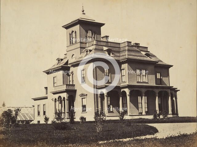 Victorian House, ca. 1860. Creator: James Wallace Black.