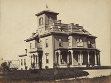 Victorian House, ca. 1860. Creator: James Wallace Black