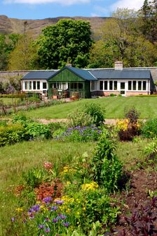 Victorian walled garden, The Potting Shed cafe and restaurant, Applecross, Scotland