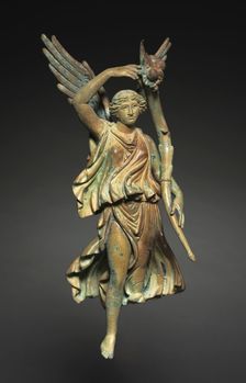 Victory with Cornucopia (Chariot Attachment), 40-68. Creator: Unknown