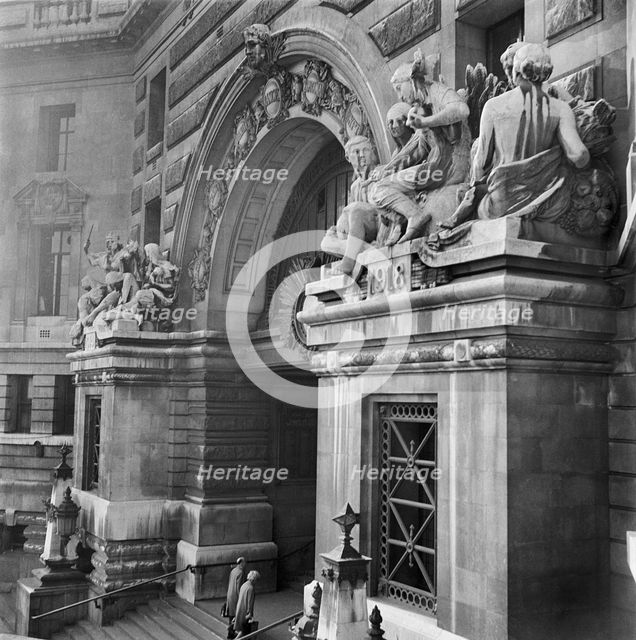 Victory Arch, Waterloo Station, London, 1960-1972. Artist: John Gay