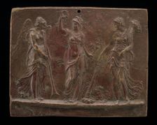 Victory between Fame and Peace, third quarter 16th century. Creator: Unknown