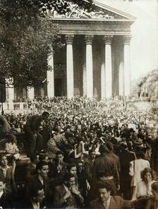 Victory in Europe Day (Fête de la Victoire), Paris, 8 May 1945