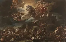 Victory of the Israelites and the Song of Deborah, c1692. Creator: Luca Giordano
