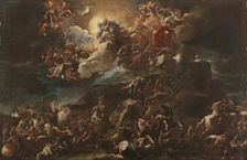 Victory of the Israelites and the Song of Deborah, c1692. Creator: Luca Giordano
