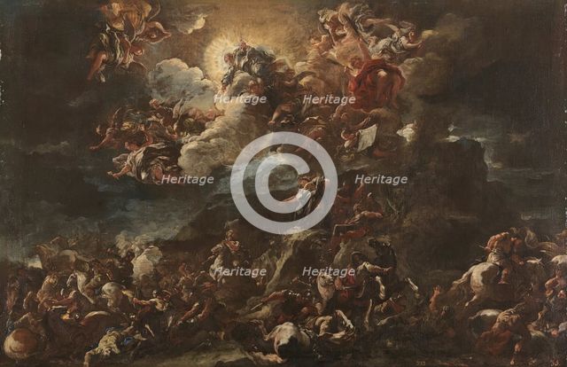 Victory of the Israelites and the Song of Deborah, c1692. Creator: Luca Giordano.