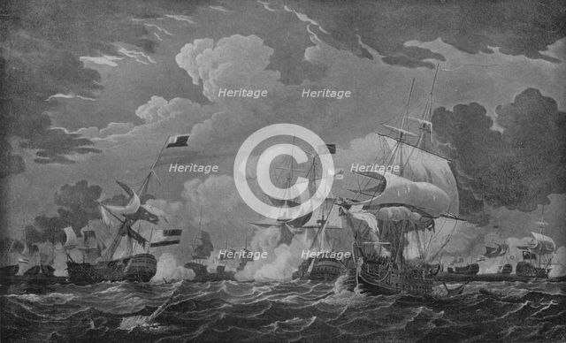 'Victory of Admiral Duncan', c1798. Artist: Thomas Whitcombe.