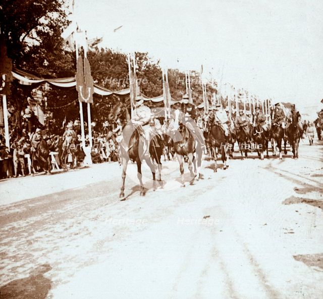 Victory parade, Paris, France, c1918-c1919. Artist: Unknown.