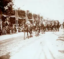 Victory parade, Paris, France, c1918-c1919