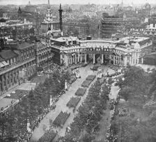 Victory parade passing through the Admiralty Arch and down the Mall, 19th July, 1919, (1926)