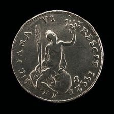 Victory [reverse], 1552. Creator: Etienne Delaune