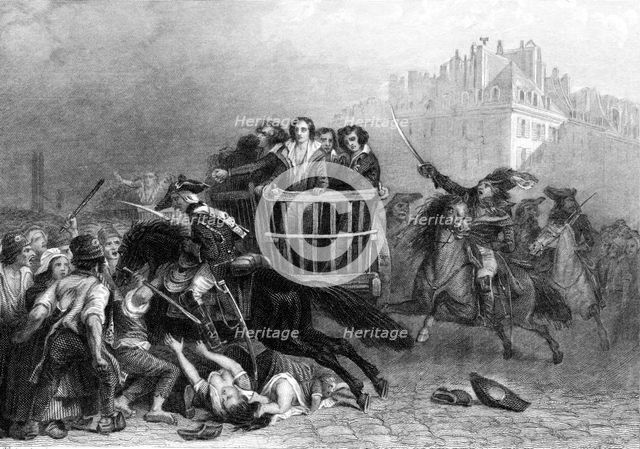 Victims of the Terror, French Revolution, 1794. Artist: Unknown