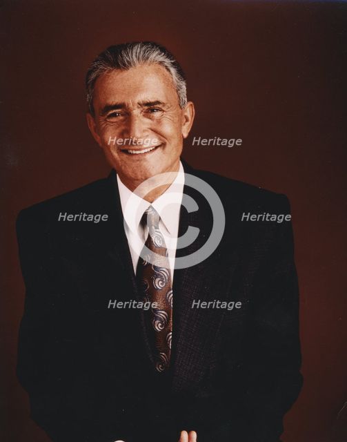 Vidal Sassoon (1929), British hair stylist, 1993. Creator: Unknown.